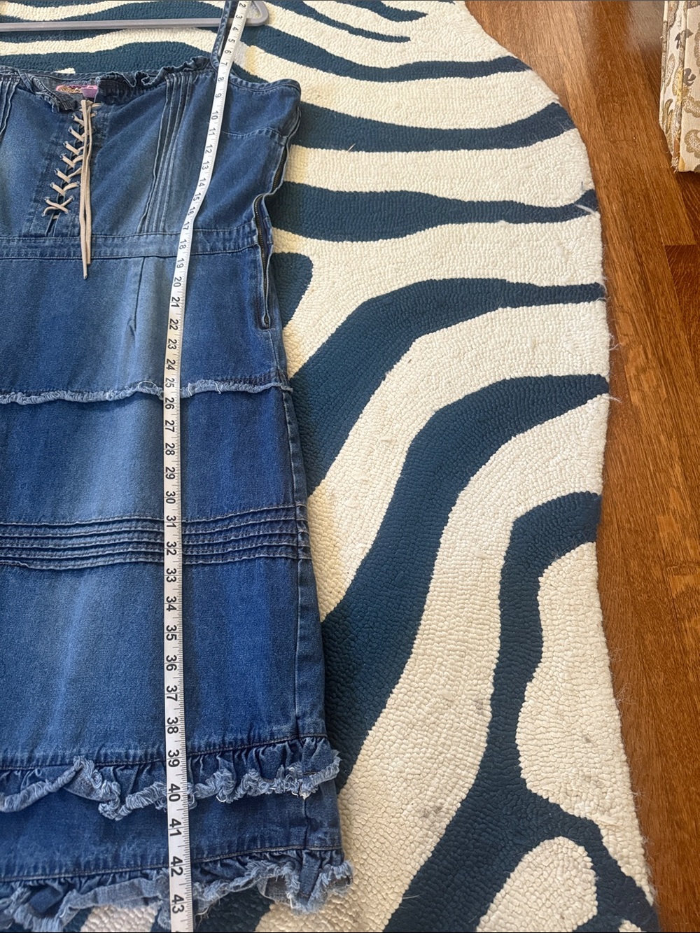 Y2K Me and You Denim Dress - Picture 6 of 7